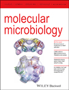 Cover of Molecular Microbiology, featuring study using the protocol.