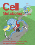 Cover of Cell Metabolism, featuring study using the protocol.