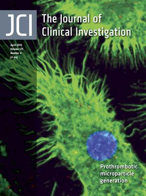 Cover of The Journal of Clinical Investigation, featuring study using the protocol.
