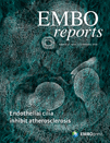 Cover of EMBO Reports, featuring study using the protocol.