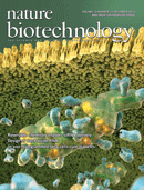 Cover of Nature Biotechnology, featuring study using the protocol.