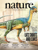 Cover of Nature, featuring study using the protocol.