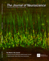 Cover of The Journal of Neuroscience, featuring study using the protocol.