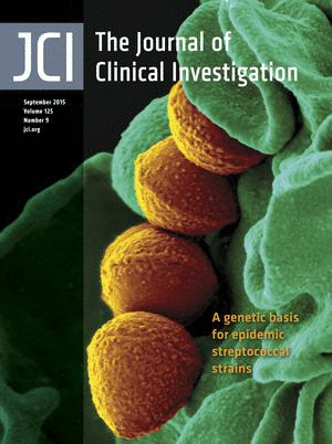 Cover of The Journal of Clinical Investigation, featuring study using the protocol.