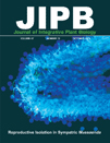 Cover of Journal of Integrative Plant Biology, featuring study using the protocol.