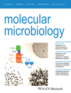 Cover of Molecular Microbiology, featuring study using the protocol.