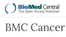 Cover of BMC Cancer, featuring study using the protocol.