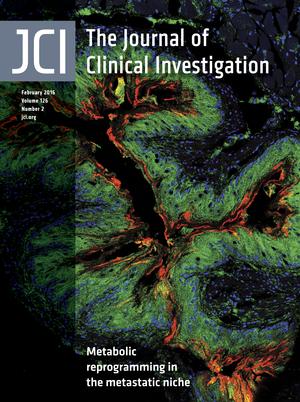 Cover of The Journal of Clinical Investigation, featuring study using the protocol.