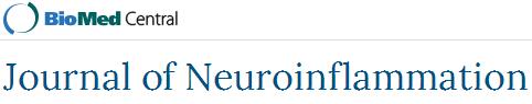 Cover of Journal of Neuroinflammation, featuring study using the protocol.