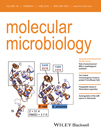 Cover of Molecular Microbiology, featuring study using the protocol.