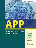 Cover of Acta Physiologiae Plantarum, featuring study using the protocol.