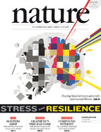 Cover of Nature, featuring study using the protocol.