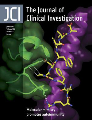 Cover of The Journal of Clinical Investigation, featuring study using the protocol.