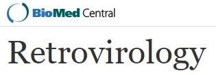 Cover of Retrovirology, featuring study using the protocol.
