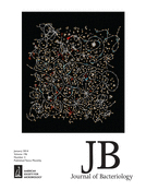 Cover of Journal of Bacteriology, featuring study using the protocol.