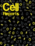 Cover of Cell Reports, featuring study using the protocol.