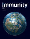 Cover of Immunity, featuring study using the protocol.