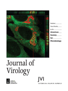 Cover of Journal of Virology, featuring study using the protocol.