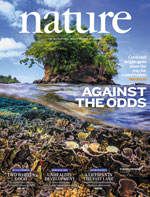 Cover of Nature, featuring study using the protocol.