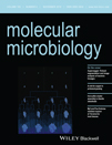 Cover of Molecular Microbiology, featuring study using the protocol.