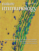 Cover of Nature Immunology, featuring study using the protocol.