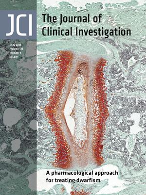Cover of The Journal of Clinical Investigation, featuring study using the protocol.