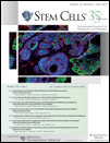 Cover of Stem Cells, featuring study using the protocol.