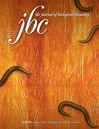 Cover of The Journal of Biological Chemistry, featuring study using the protocol.