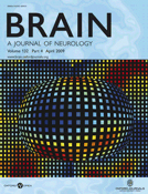 Cover of Brain, featuring study using the protocol.