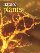 Cover of Nature Plants, featuring study using the protocol.