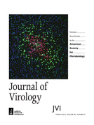 Cover of Journal of Virology, featuring study using the protocol.