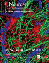 Cover of The Journal of Neuroscience, featuring study using the protocol.
