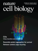 Cover of Nature Cell Biology, featuring study using the protocol.