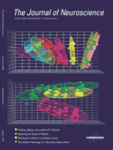 Cover of The Journal of Neuroscience, featuring study using the protocol.