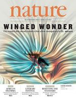 Cover of Nature, featuring study using the protocol.