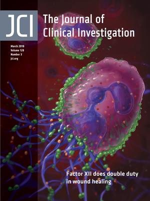 Cover of The Journal of Clinical Investigation, featuring study using the protocol.