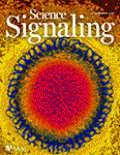 Cover of Science Signaling, featuring study using the protocol.