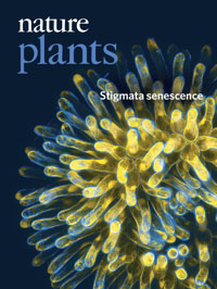 Cover of Nature Plants, featuring study using the protocol.