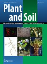Cover of Plant and Soil, featuring study using the protocol.