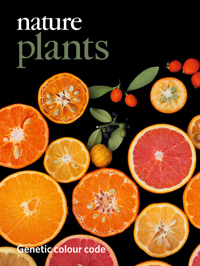 Cover of Nature Plants, featuring study using the protocol.