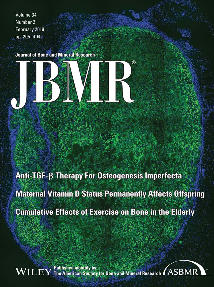 Cover of Journal of Bone and Mineral Research, featuring study using the protocol.