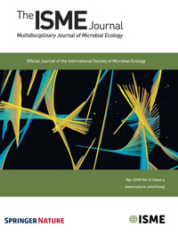 Cover of The ISME Journal, featuring study using the protocol.