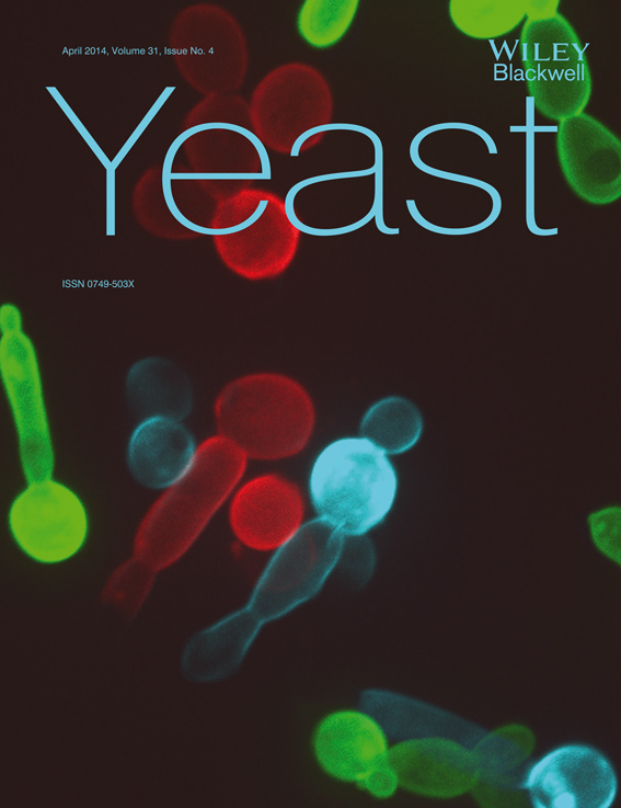 Cover of Yeast, featuring study using the protocol.