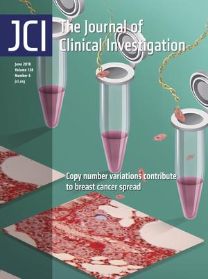 Cover of The Journal of Clinical Investigation, featuring study using the protocol.