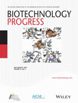Cover of Biotechnology Progress, featuring study using the protocol.