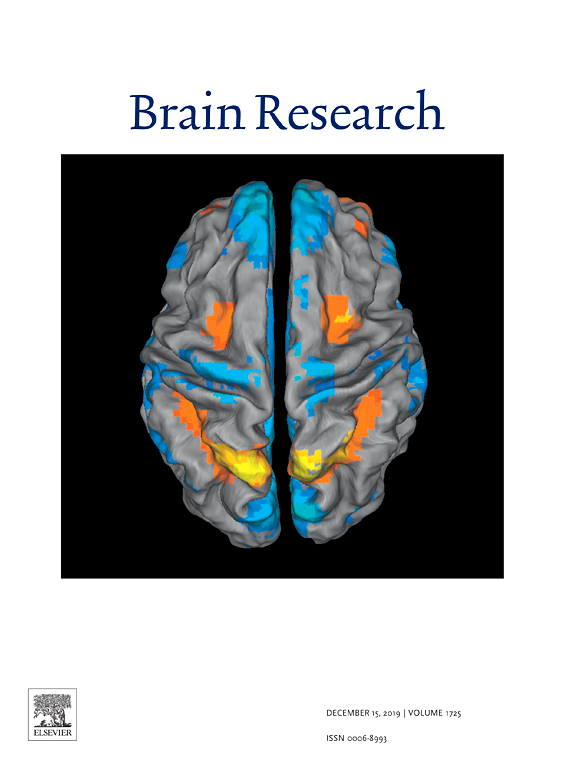 Cover of Brain Research, featuring study using the protocol.