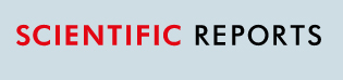 Cover of Scientific Reports, featuring study using the protocol.