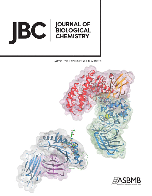 Cover of The Journal of Biological Chemistry, featuring study using the protocol.