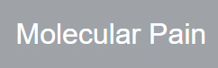 Cover of Molecular Pain, featuring study using the protocol.
