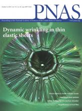 Cover of Proceedings of the National Academy of Sciences of the United States of America, featuring study using the protocol.